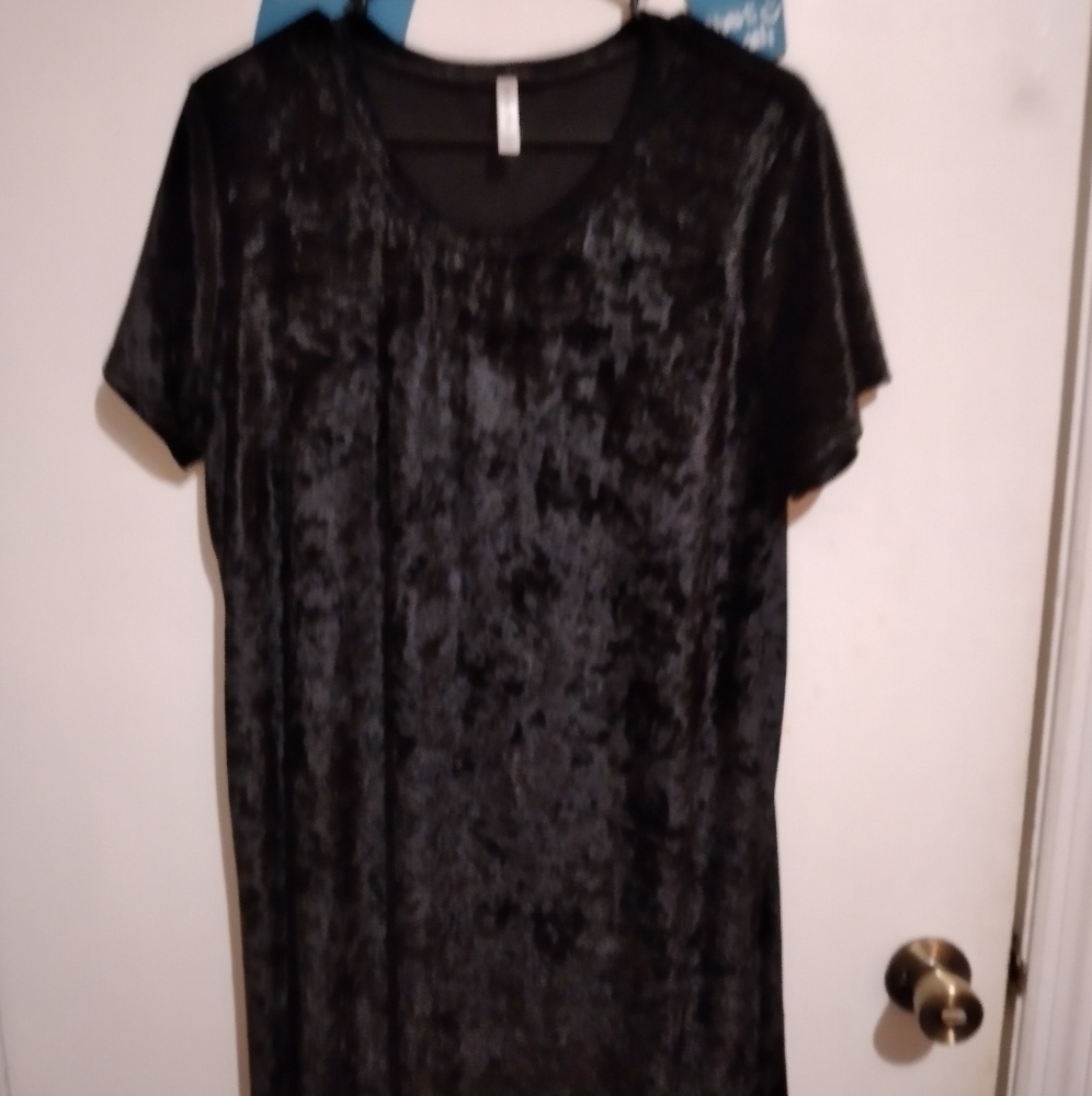 Womens velvet dress